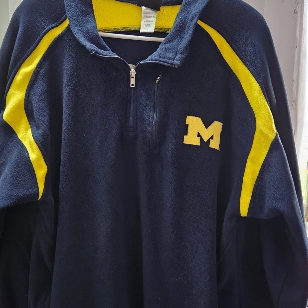 Michigan Genuine Stuff Fleece Pullover